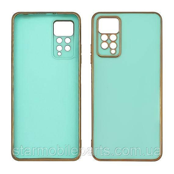 Чохол Glossy Color для Xiaomi Redmi Note 11 Pro (EUR 164.2 x 76.1x 8.1 mm) колір 4 бірюзовий, фото 1