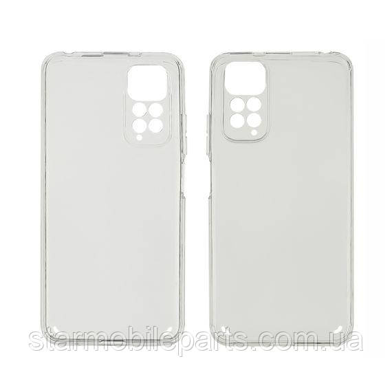 Чохол clear protective with frame Люкс для Xiaomi Redmi Note 11 (EUR 159.9 x 73.9 x 8.1 mm) прозорий, фото 1