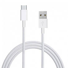 Кабель без упаковки USB to Type-C 1m white