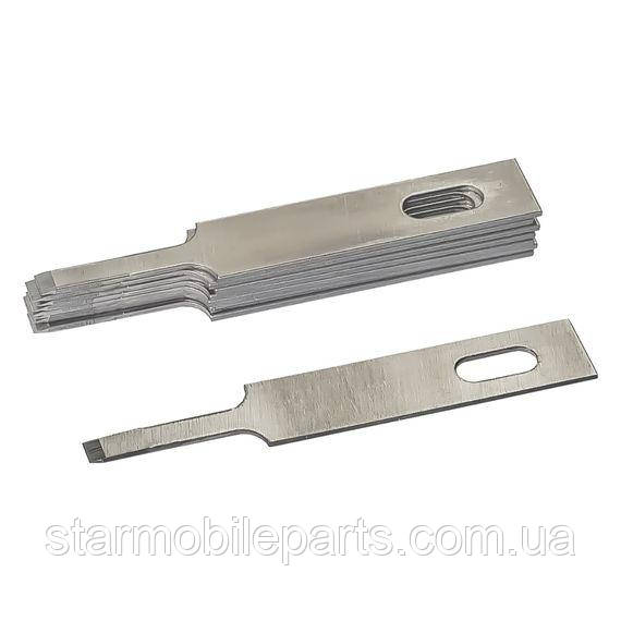 Леза скальпеля X-Acto №4A для ручок з цангою, упаковка 10 шт., фото 1