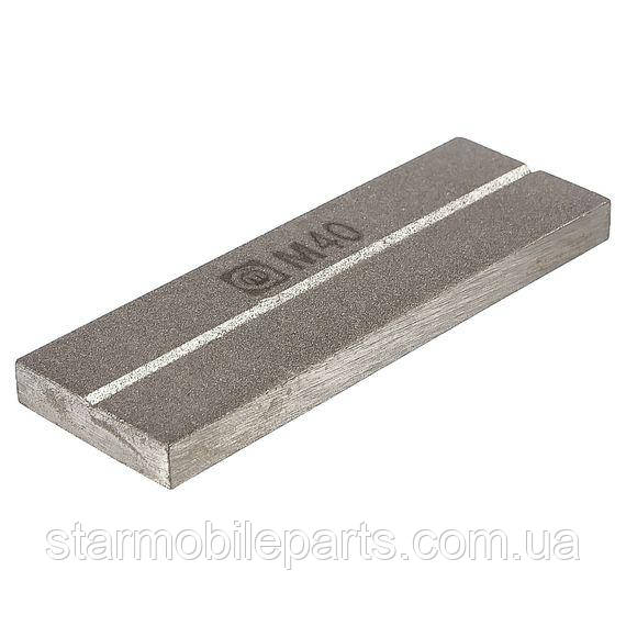 Брусок точильний Amaoe M40 з алмазним напиленням, для виправлення пінцетів, скальпелів і жал паяльника 75мм x 25мм, фото 1