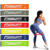 Резинки для фітнесу EasyFit набір з 7 штук