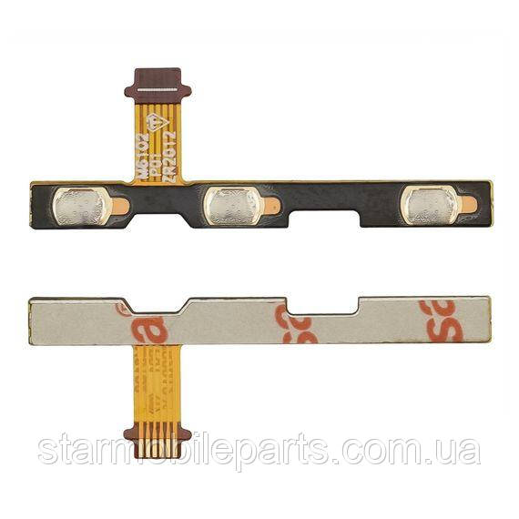 Шлейф для Motorola E6s (XT2053) з кнопками увімк.- вимк. та регулювання гучності, фото 1