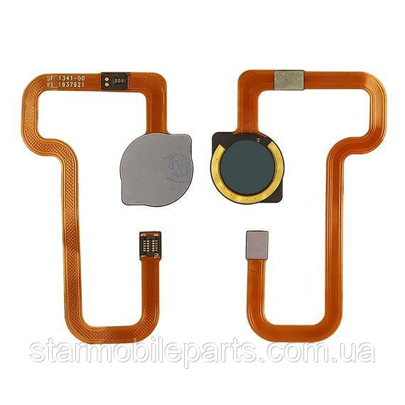 Шлейф для Xiaomi Redmi Note 8t з сірим сканером відбитка пальця, фото 1