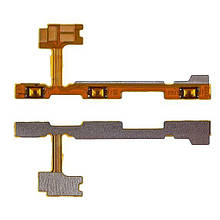 Шлейф для Huawei P40 Lite E/ Y7p (2020) з кнопками увімк./ вимк., та регулювання гучності