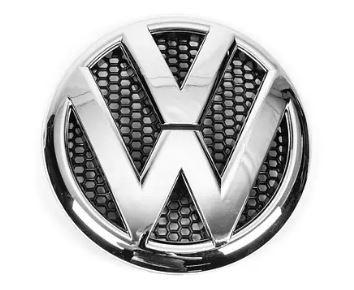 Емблема передня VW (Фольцваген) 170 мм T5, Crafter Хром (7E0 853 601)