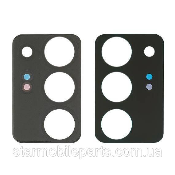 Скло камери для Samsung N986 Galaxy Note 20 Ultra (2020) чорне, фото 1