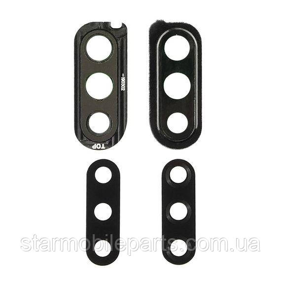 Скло камери для Samsung M305 Galaxy M30 (2019) з чорною рамкою, фото 1