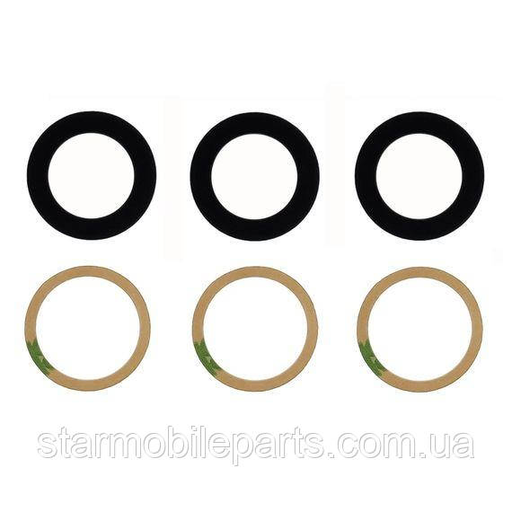 Скло камери для Samsung G998 Galaxy S21 Ultra (2021) (комплект 3 шт.), фото 1