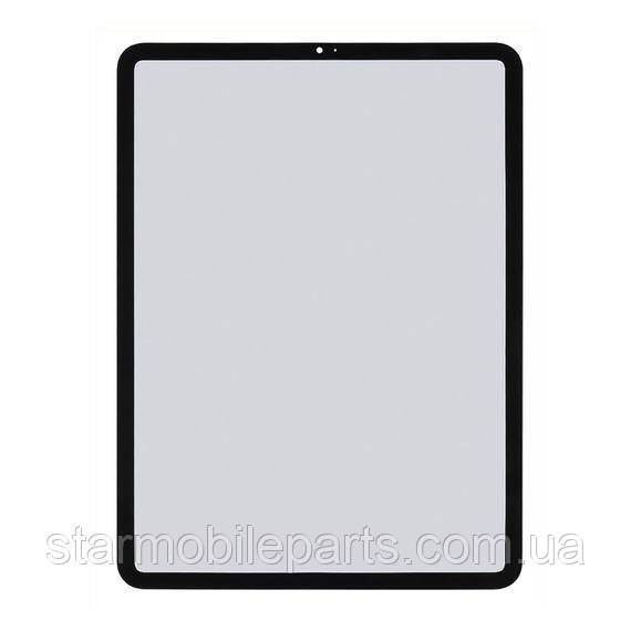 Скло тачскрина з OCA плівкою для Apple iPad Pro 11 (2020) чорне з олеофобним покриттям, загартоване