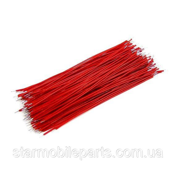 Дроти монтажні червоні (100 шт), фото 1