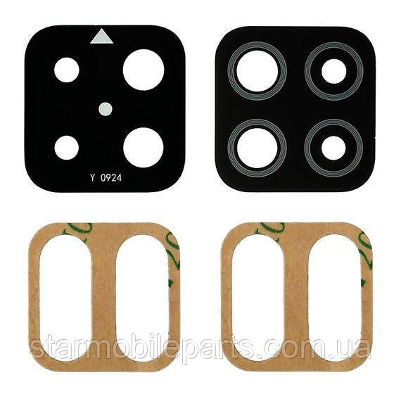 Скло камери для Samsung A225 Galaxy A22 (2021) 4G чорне, фото 1