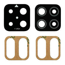 Скло камери для Samsung A225 Galaxy A22 (2021) 4G чорне