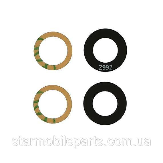 Скло камери для Apple iPhone XR чорне, фото 1