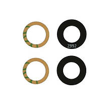 Скло камери для Apple iPhone XR чорне