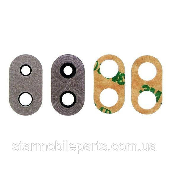 Скло камери для Huawei Honor 6X (BLN-AL10) сіре, фото 1