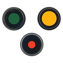 Скло камери для Apple iPhone 14 Pro Max (комплект 3 шт.) в рамці з покриттям антивідблиску