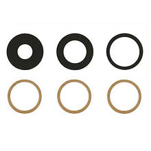 Скло камери для Apple iPhone 14 Pro (комплект 3 шт.) з покриттям антивідблиску