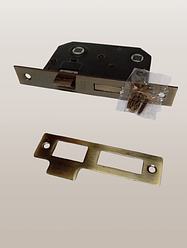 Замок міжкімнатний врізний FZB 13-10 ( міжвісь 62мм) бронза