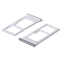 Тримач для SIM картки для Samsung A725 Galaxy A72 (2021) Awesome White сріблястий