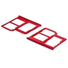 Тримач для SIM картки для Samsung A315/ A405/ A415 Galaxy A31/ A41 (2020)/ A40 (2019) Prism Crush Red червоний