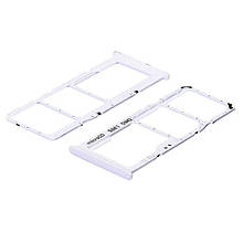 Тримач для SIM картки для Samsung A307 Galaxy A30S (2019) білий