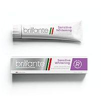 Зубна паста Brillante Sensitive Whitening профілактика карієсу 75 мл
