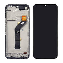 Дисплей для TECNO Spark 7/7 Go (KF6)/ (KF6M) з чорним тачскрином і корпусною рамкою