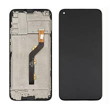 Дисплей для TECNO Spark 5 Pro з чорним тачскрином і корпусною рамкою