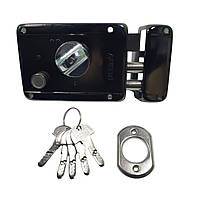 Замок накладний Apecs 9331-C BN (чорний нікель)