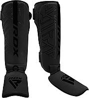 Захист гомілки та стопи RDX F6 KARA Shin Instep Guards Black M