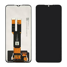 Дисплей для Nokia C22 з чорним тачскрином