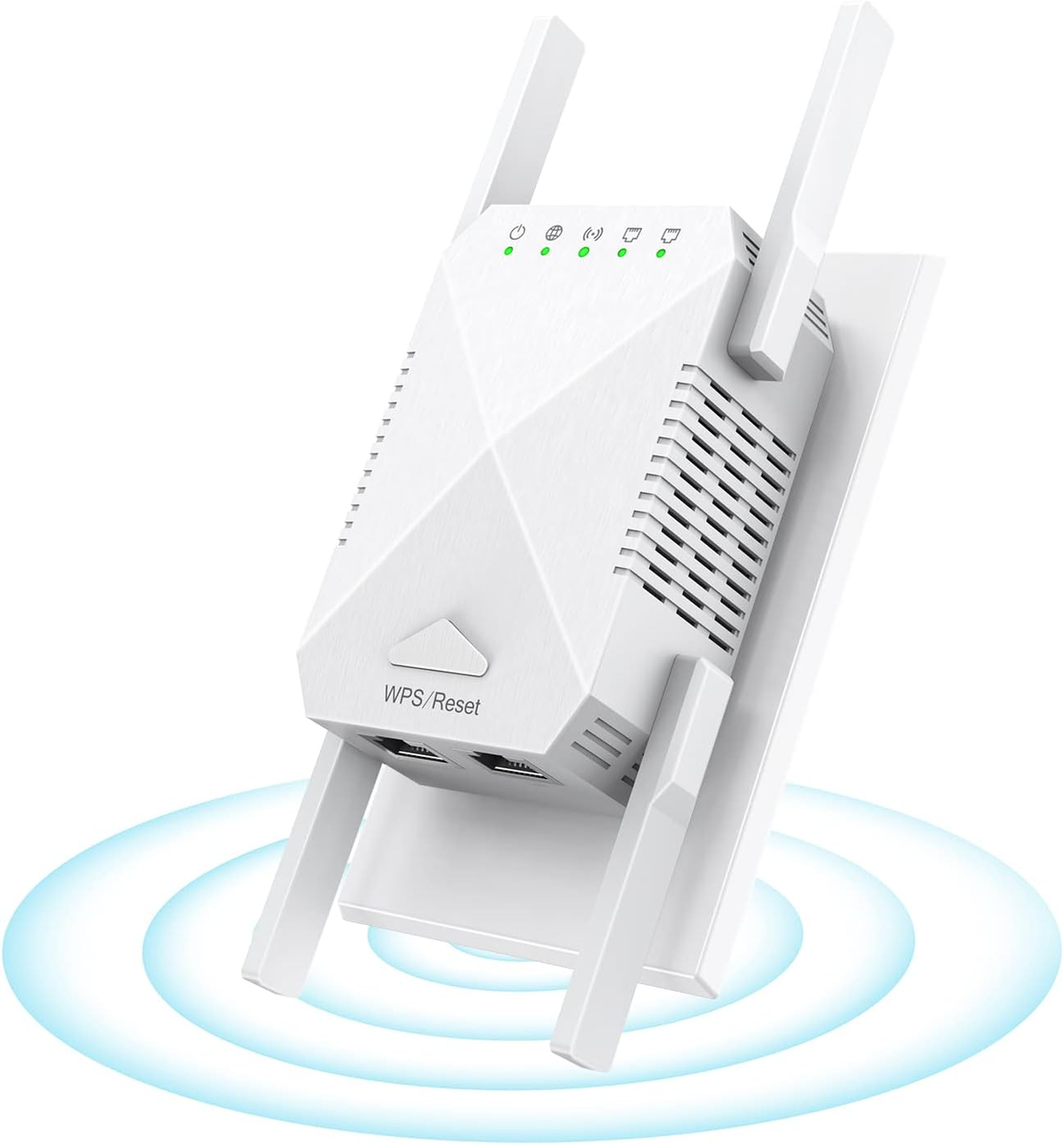 WiFi Підсилювач Edtiske 1200 Мбіт/с – дводіапазонний з 4 антенами та портом Ethernet