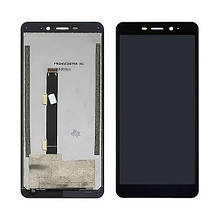 Дисплей для ULEFONE Armor X3/X5/X5 Pro з чорним тачскрином