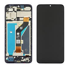 Дисплей для TECNO Spark Go (2023) (BF7) з чорним тачскрином і корпусною рамкою