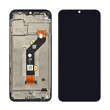 Дисплей для TECNO Spark Go (2022) (KG5) з чорним тачскрином і корпусною рамкою