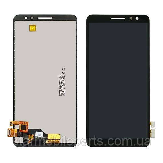 Дисплей для ALCATEL 1B (5002H) з чорним тачскрином, фото 1