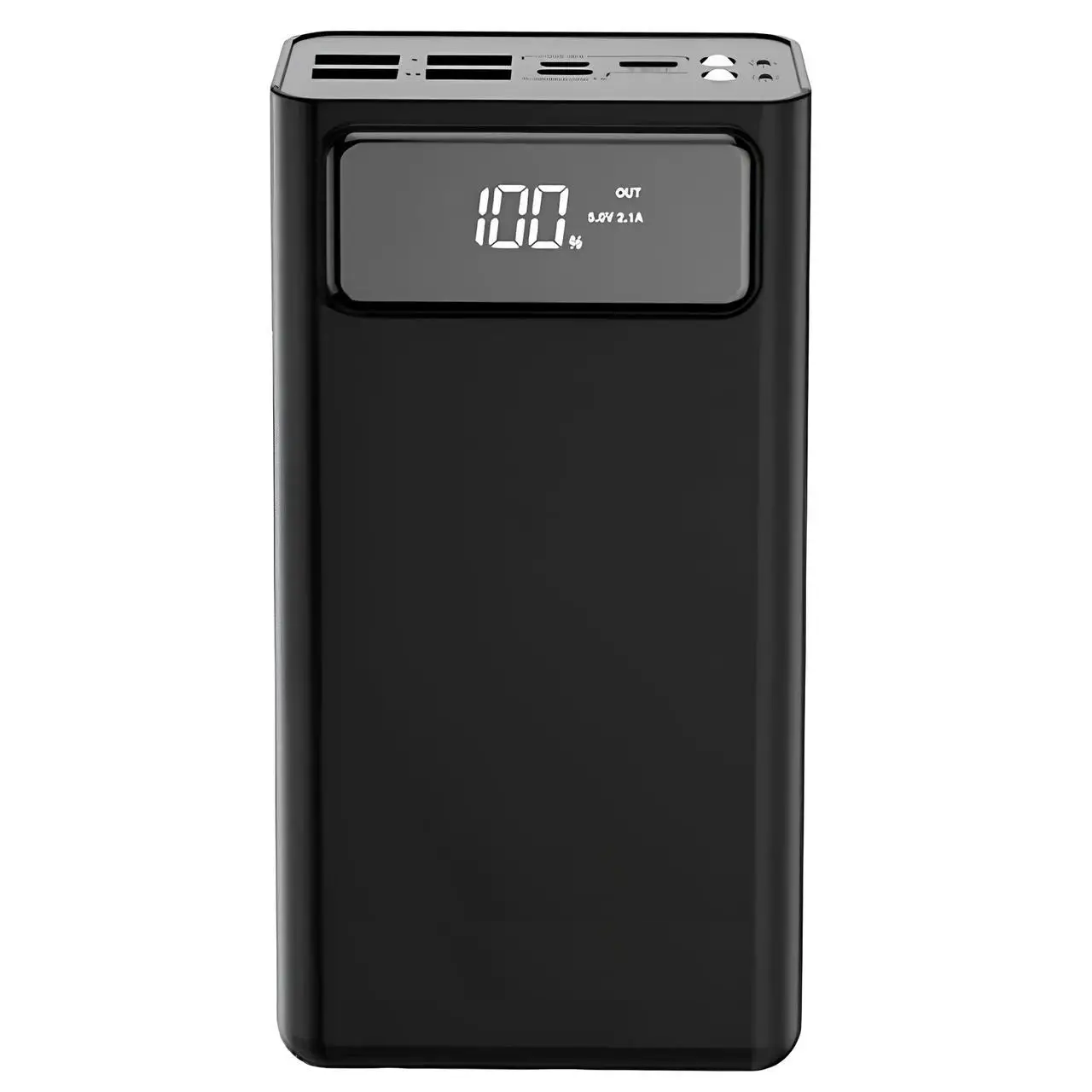 Зовнішній акумулятор Profit SP05 50000mAh 22,5W+PD20W з ліхтариком LED чорний, фото 1