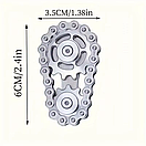 Антистрес чейн спіннер NFS BASE іграшка з металу фіджет, фото 4