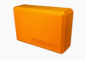 Блок для йоги EasyFit EVA Помаранчевий