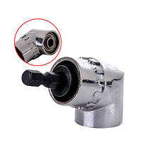 Оригінал! Кутовий адаптер для шурупокрута 105град, насадка для дрилі 1/4, магнітна - Вища Якість!