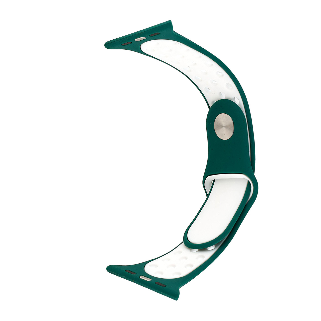 Ремінець Nike Sport Apple Watch 42/44/45/46/49 мм Dark Green White S