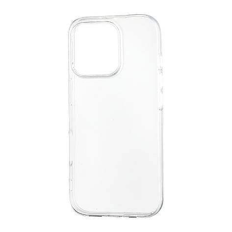 Чохол Silicone Case WS iPhone 16 Pro Прозорий, фото 1