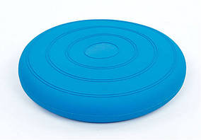 Балансувальна масажна подушка гладка EasyFit Balance Cushion Синій