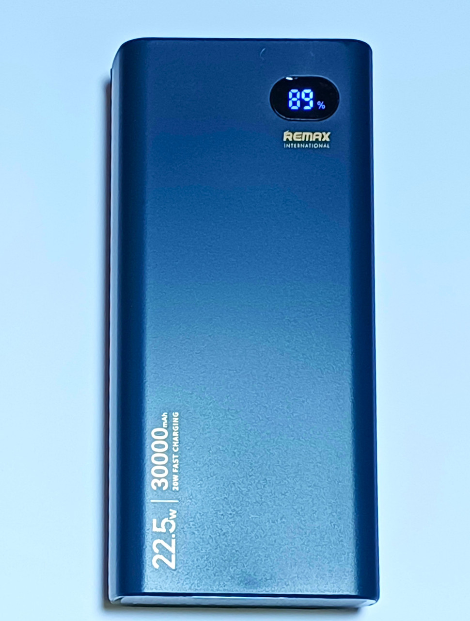 Портативний акумулятор павербанк Power Bank Remax 30000 mAh 20 W Blue (RPP-563)