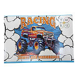 Альбом для малювання 16 арк. на скобу з перфорацією Тетрада, фото 3