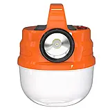 Лампа діодна для кемпінгу з сонячною панеллю HB-V80, фото 4