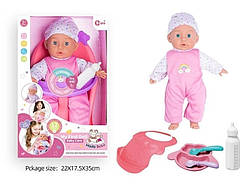 Пупс музичний з столиком і аксесуарами, WZB107-1