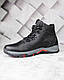 Чоловічі зимові черевики з натуральної шкіри ( чорні ), фото 5