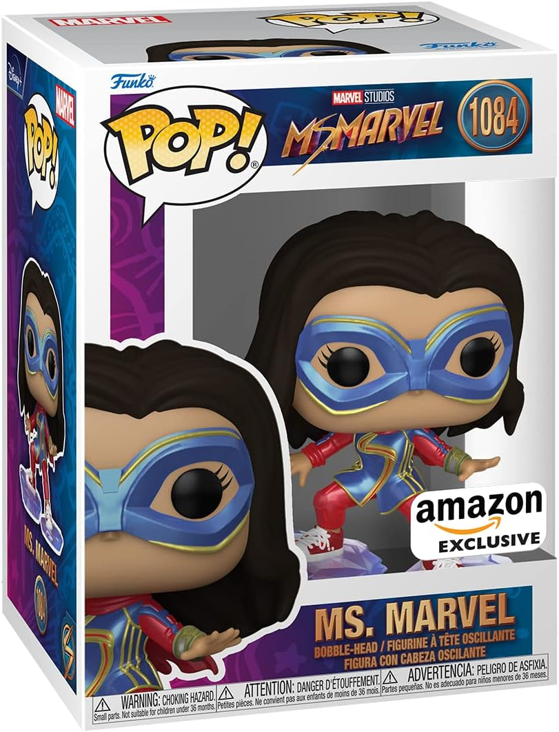 Фігурка Фанко Поп Міс Марвел Funko Pop! Marvel Ms. Marvel 60238, фото 1